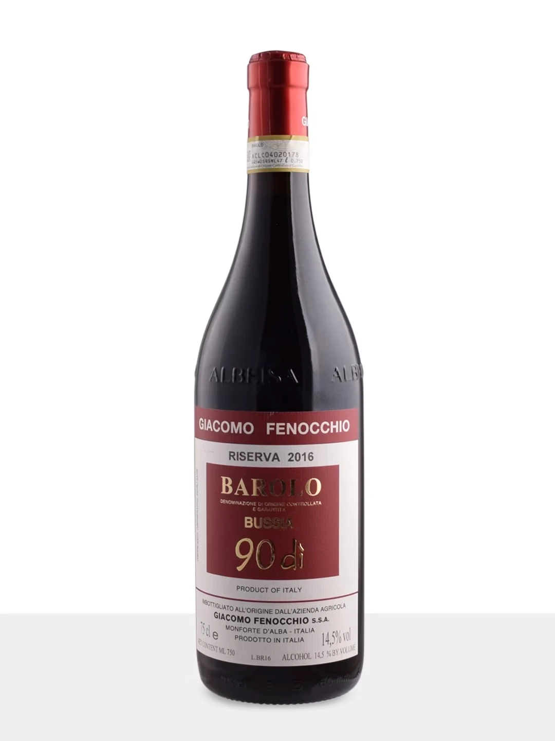 Giacomo Fenocchio Barolo Riserva Bussia 90 dí 2016