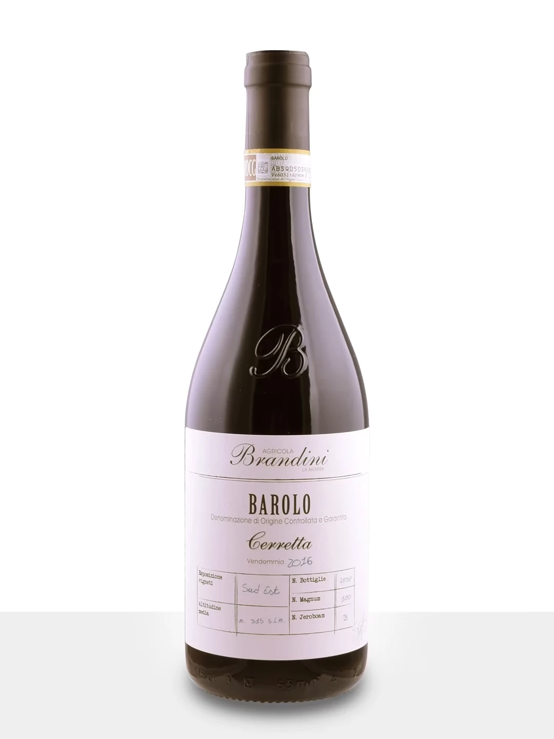 Brandini Barolo Cerretta 2016