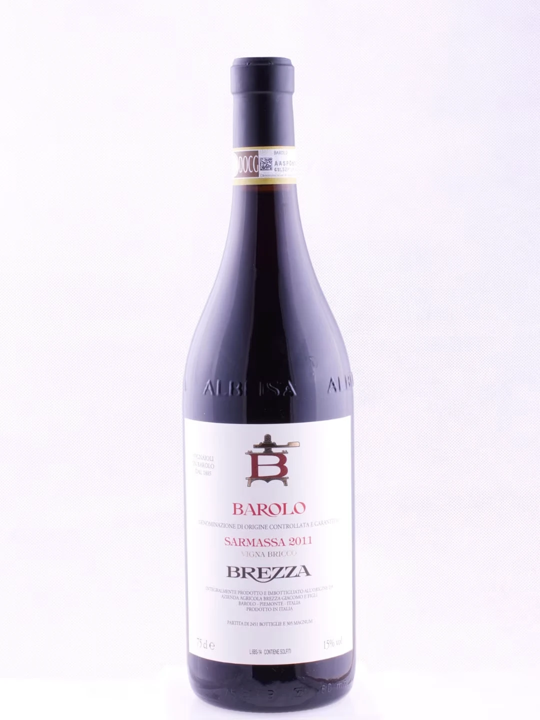 Brezza Barolo Riserva DOCG Sarmassa Vigna Bricco 2011