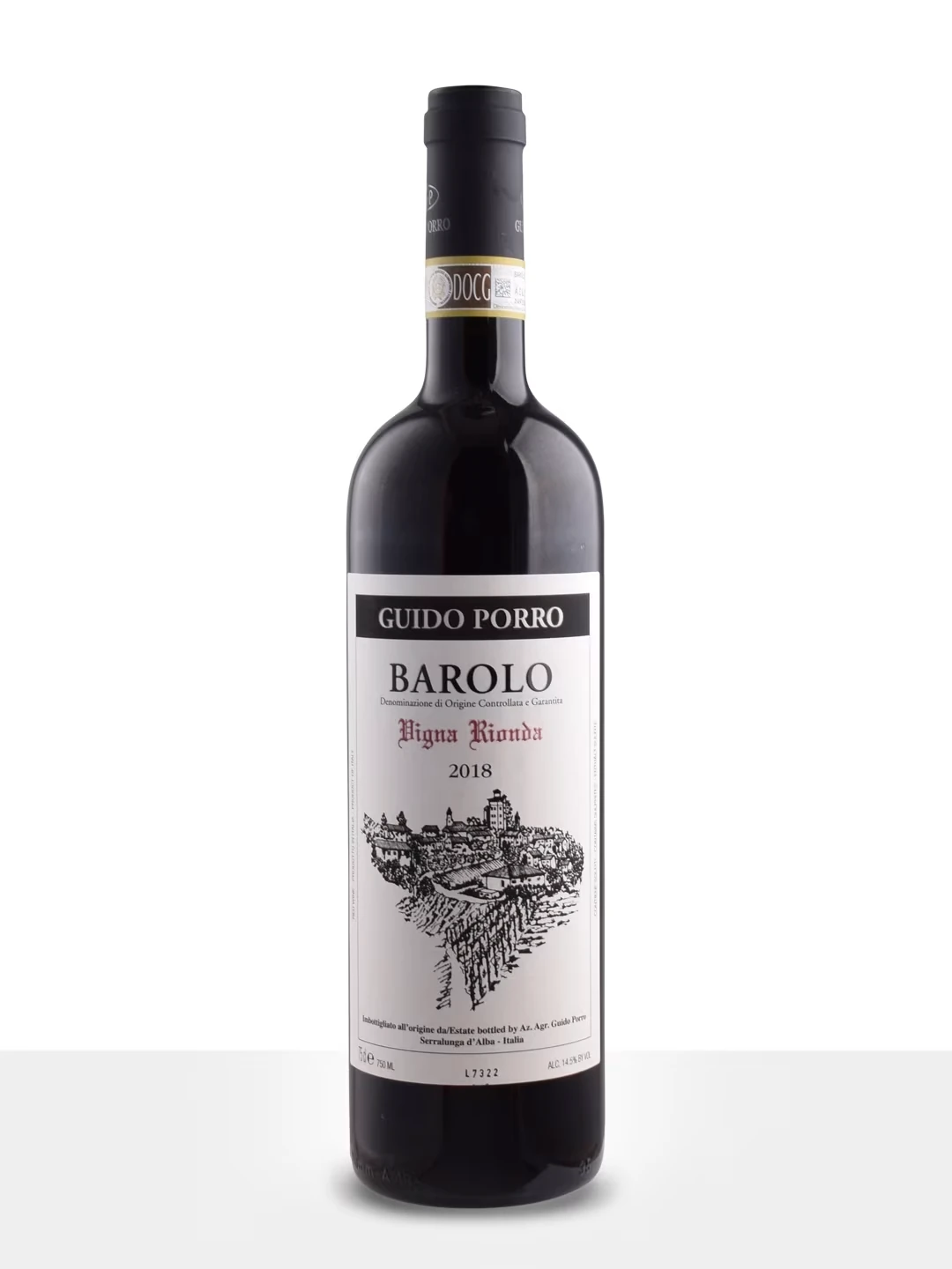 Guido Porro Barolo Vigna Rionda 2018