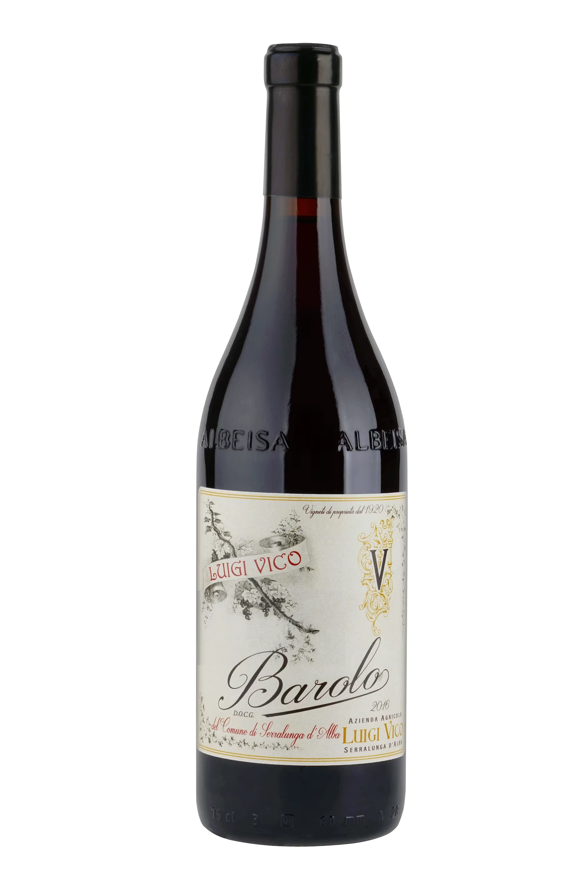 Luigi Vico Barolo del Comune di Serralunga 2016