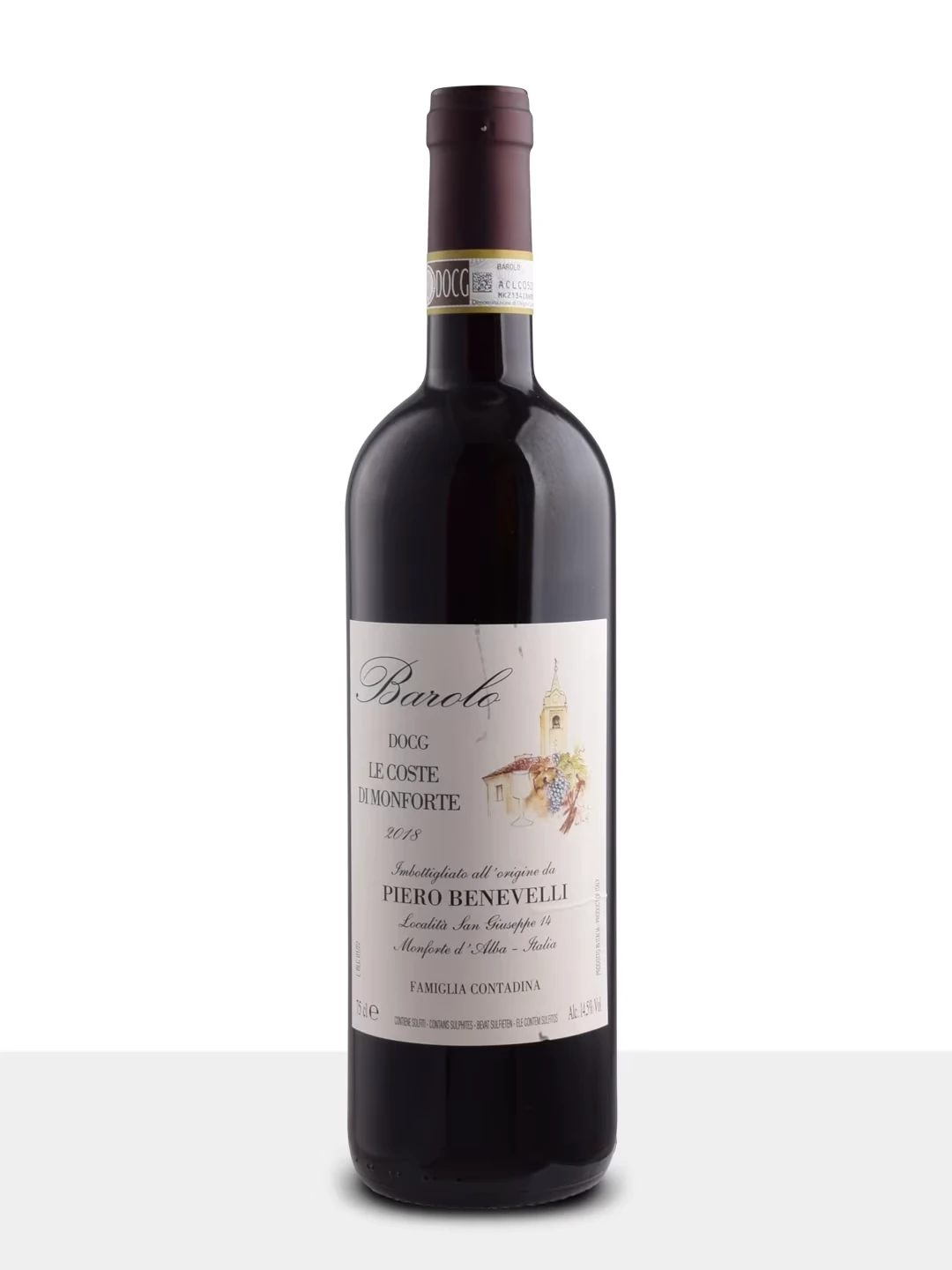 Piero Benevelli Barolo Le Coste di Monforte 2018